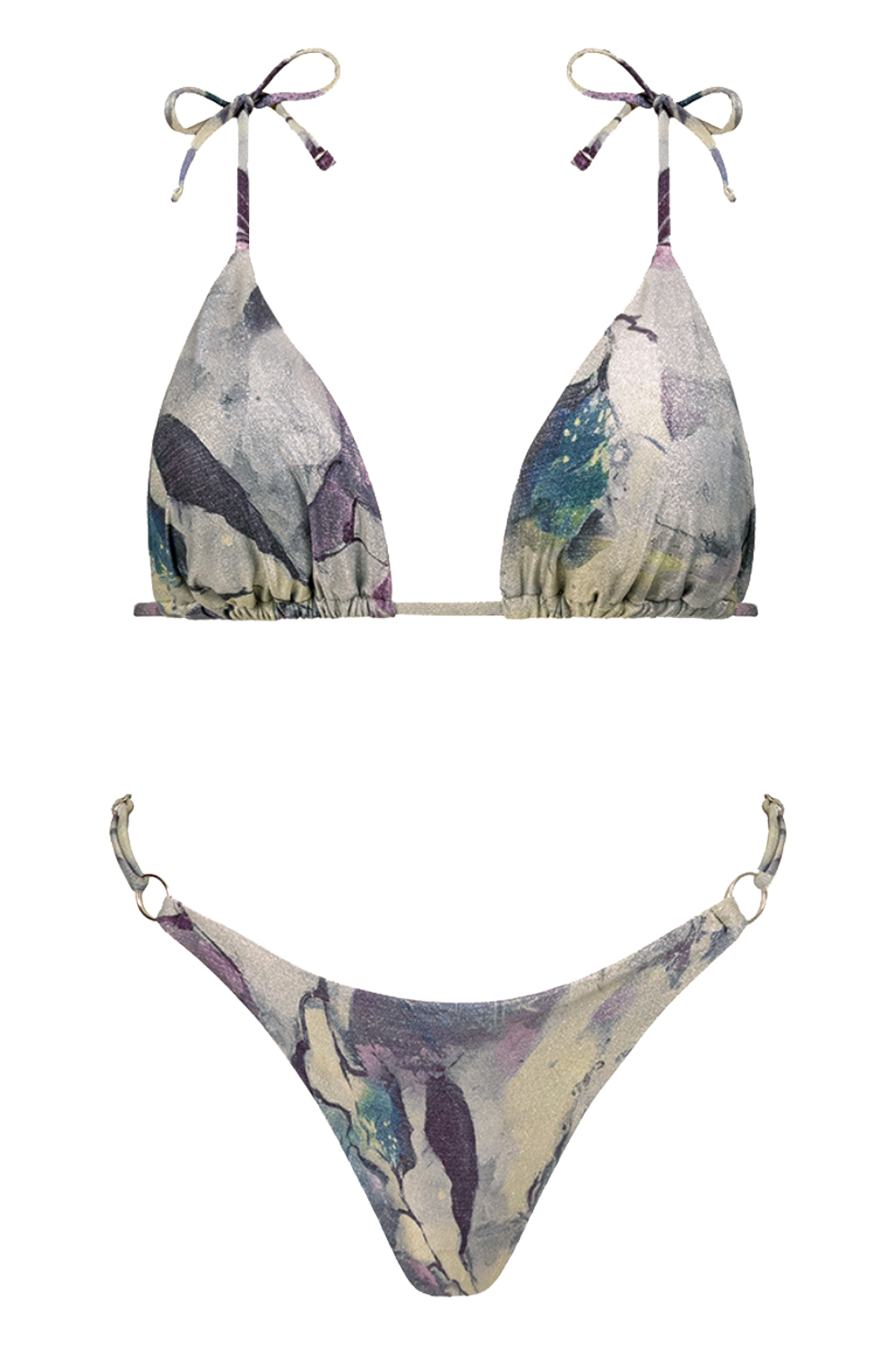 MARBELLA/ LUREX SILVER - SET