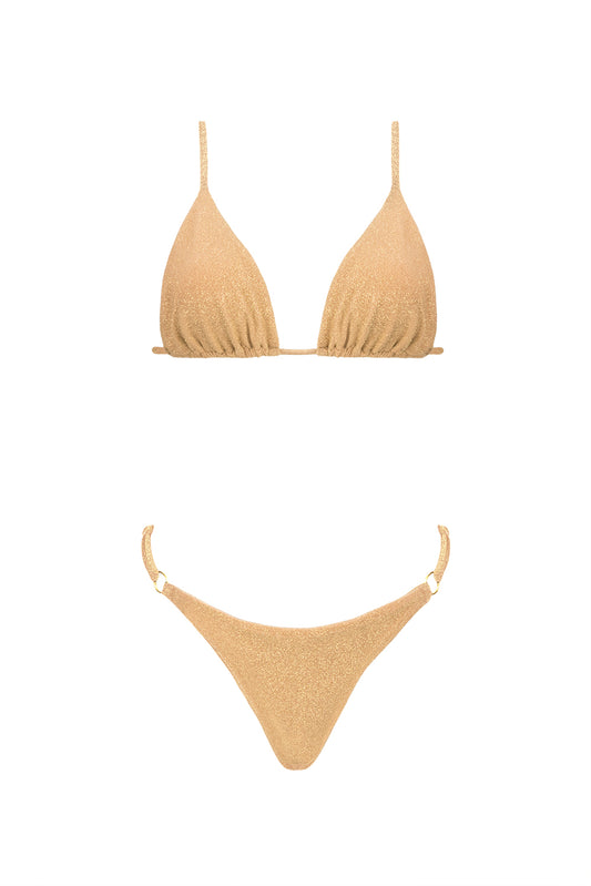 DALIA / SPARKLY - SET - GOLDEN SPARKLY