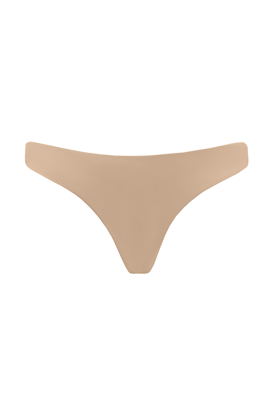 ELENA / DEEP UNICOLOR - PANTY - MACCHIATO