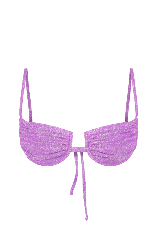 AMELIA / SPARKLY -TOP - LAVANDA SPARKLY